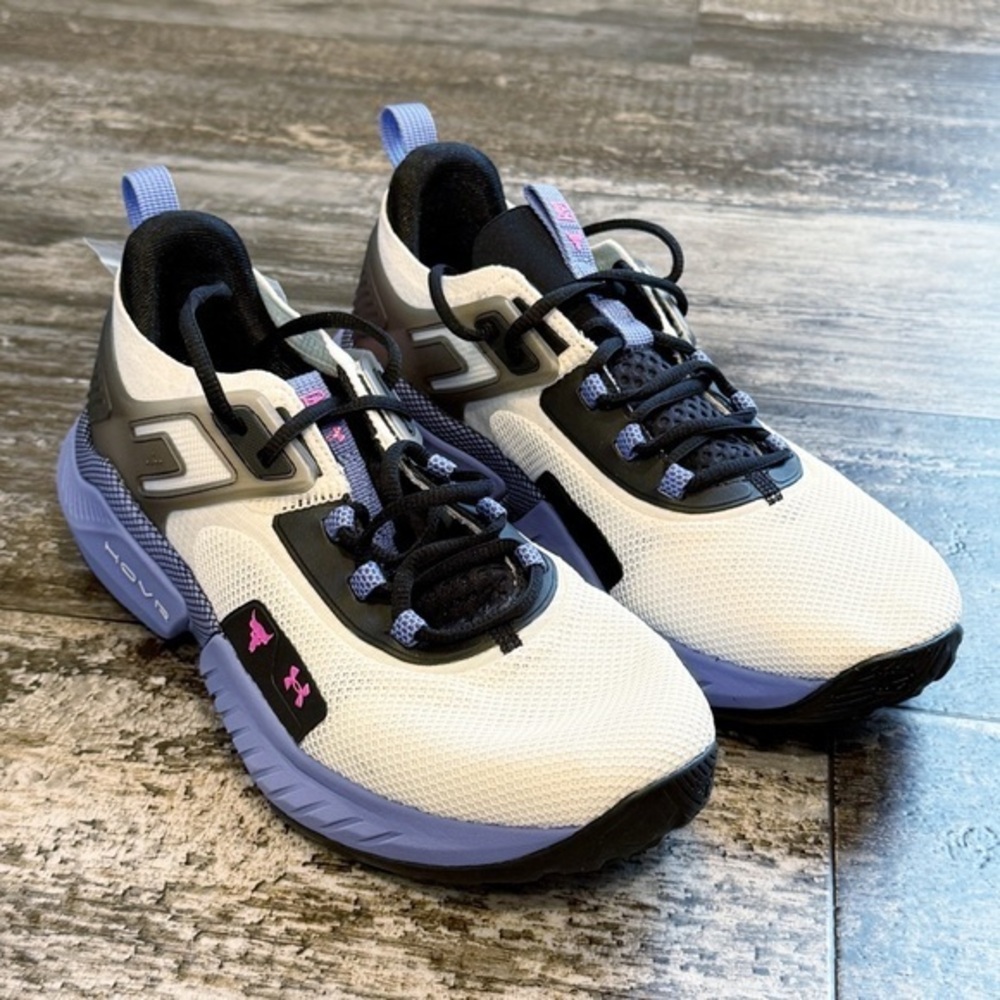 Under‎ Armour Shoes Project Rock 5 'Girl Dad' Womens Size 10.5  3026210-100 NEW